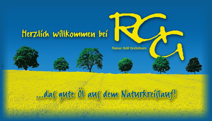 Willkommen bei RRG-Öl, Rainer Gräf Gnötzheim